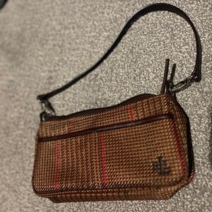 Ralph Lauren canvas shoulder bag